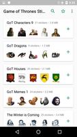 Game of Thrones Stickers скриншот 2