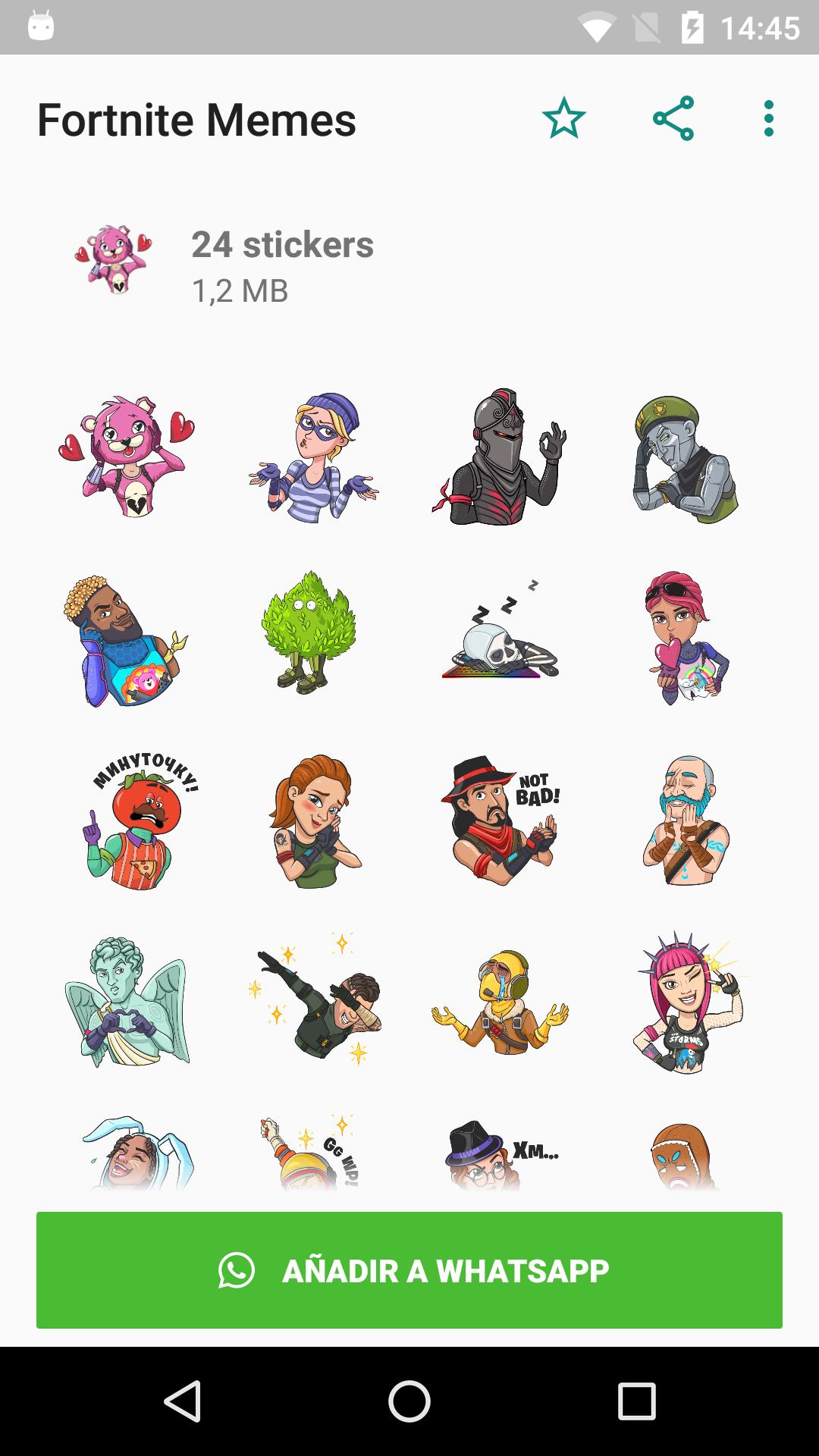 Android Stickers APK をダウンロード