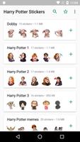 Harry Potter Stickers Affiche