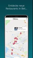 Culinera - Die Restaurant App aus Biel Plakat