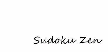 Sudoku Zen