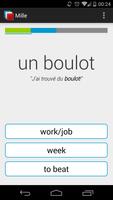 Mille - French Vocabulary screenshot 2