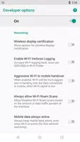Developer Options تصوير الشاشة 4