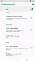 Developer Options تصوير الشاشة 7