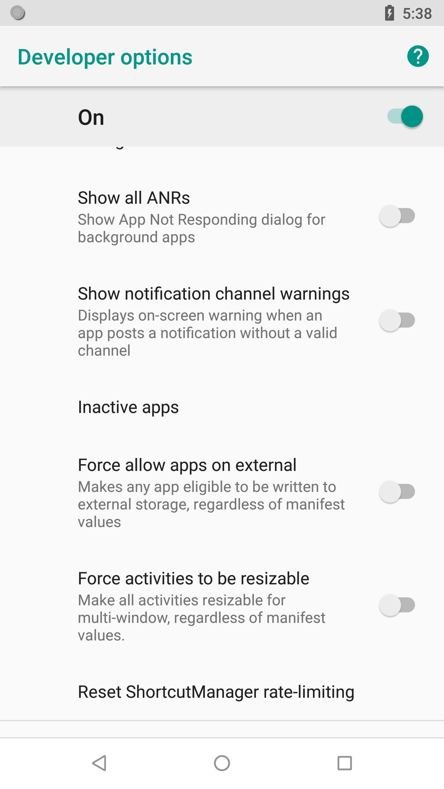 Developer Options APK for Android Download
