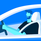 Uber و FreeNow رقم واحد لسائقي - Bliq Ride أيقونة