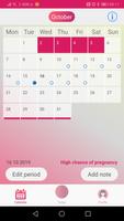 برنامه‌نما Period Tracker عکس از صفحه