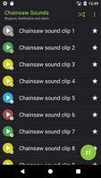 Chainsaw sounds captura de pantalla 1