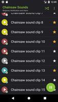 Chainsaw sounds capture d'écran 2