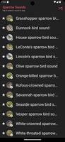Sparrow Bird Sounds capture d'écran 3