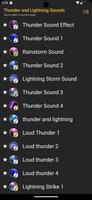 Thunder and Lightning Sounds capture d'écran 2