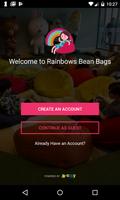 Rainbows Bean Bags الملصق