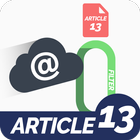 Article 13: Cross the Upload-F আইকন
