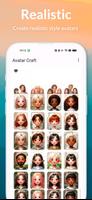 AvatarCraft:  AI Avatar Maker পোস্টার