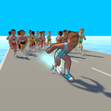 Marathon Run 3D Zeichen