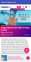 Goa Fashion ポスター