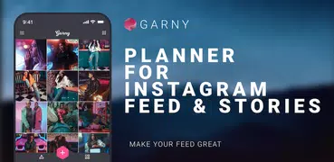 Garny: Preview for Instagram