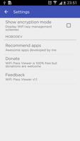 WiFi Pass Viewer captura de pantalla 3