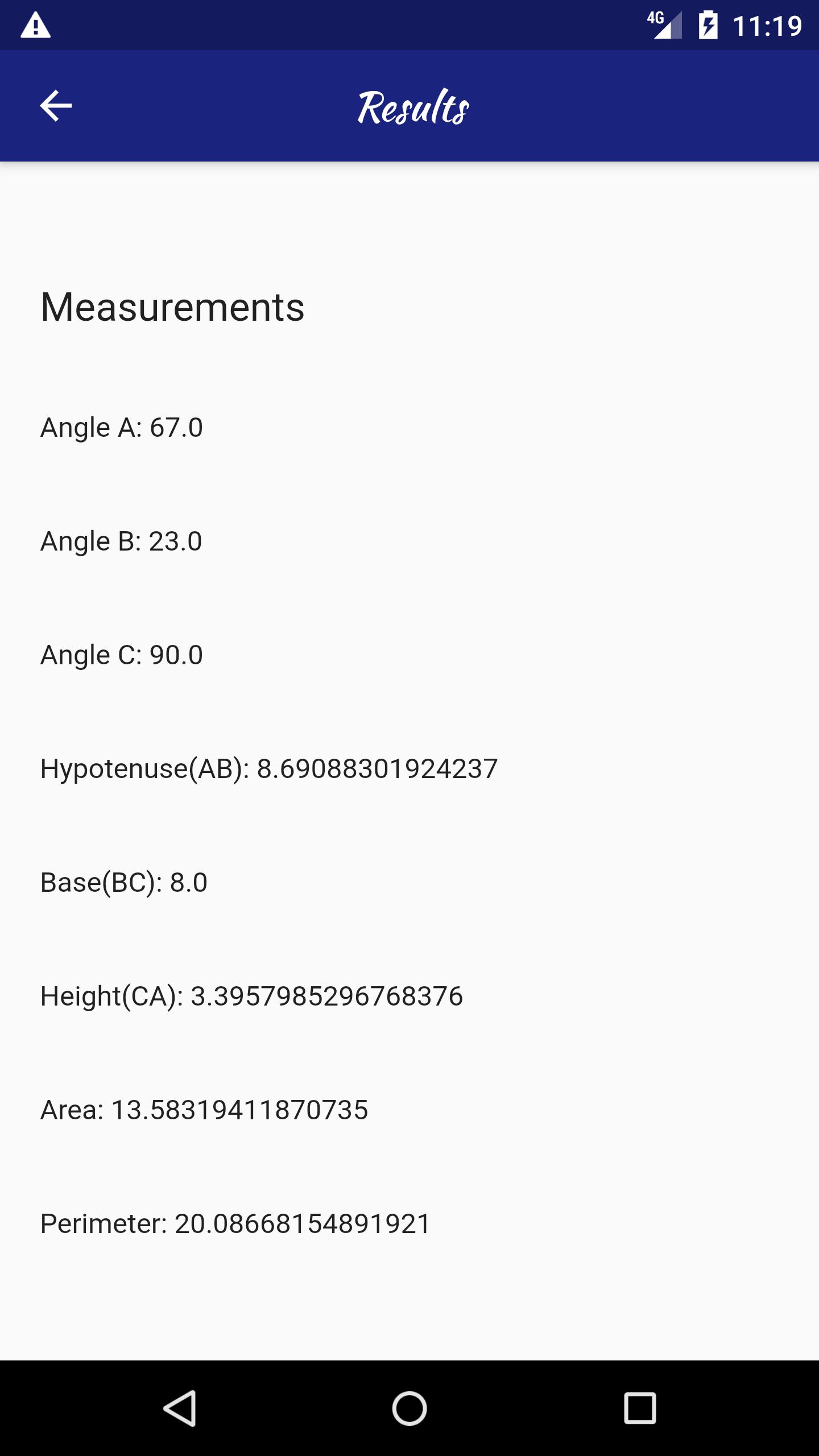 Triangle Calculator 3