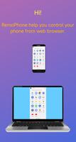 RemoPhone: Mirroring & Control โปสเตอร์