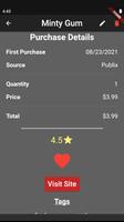 Product Log screenshot 1