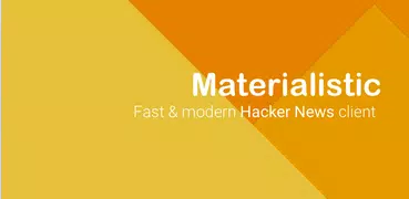 Materialistic - Hacker News