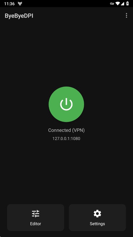 ByeByeDPI screenshot 3