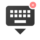 No Keyboard: Hideable keyboard icono