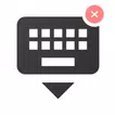 No Keyboard: Hideable keyboard