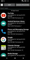 App Info Manager تصوير الشاشة 1