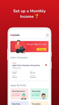 GigIndia 海报