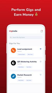 GigIndia 截图 1