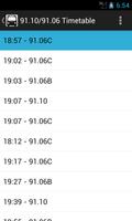 Ligne 91.10/91.06 Timetable screenshot 1