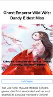 Ghost Emperor Wild Wife: Dandy Eldest Miss captura de pantalla 3