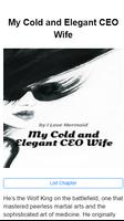 My Cold And Elegant CEO Wife الملصق