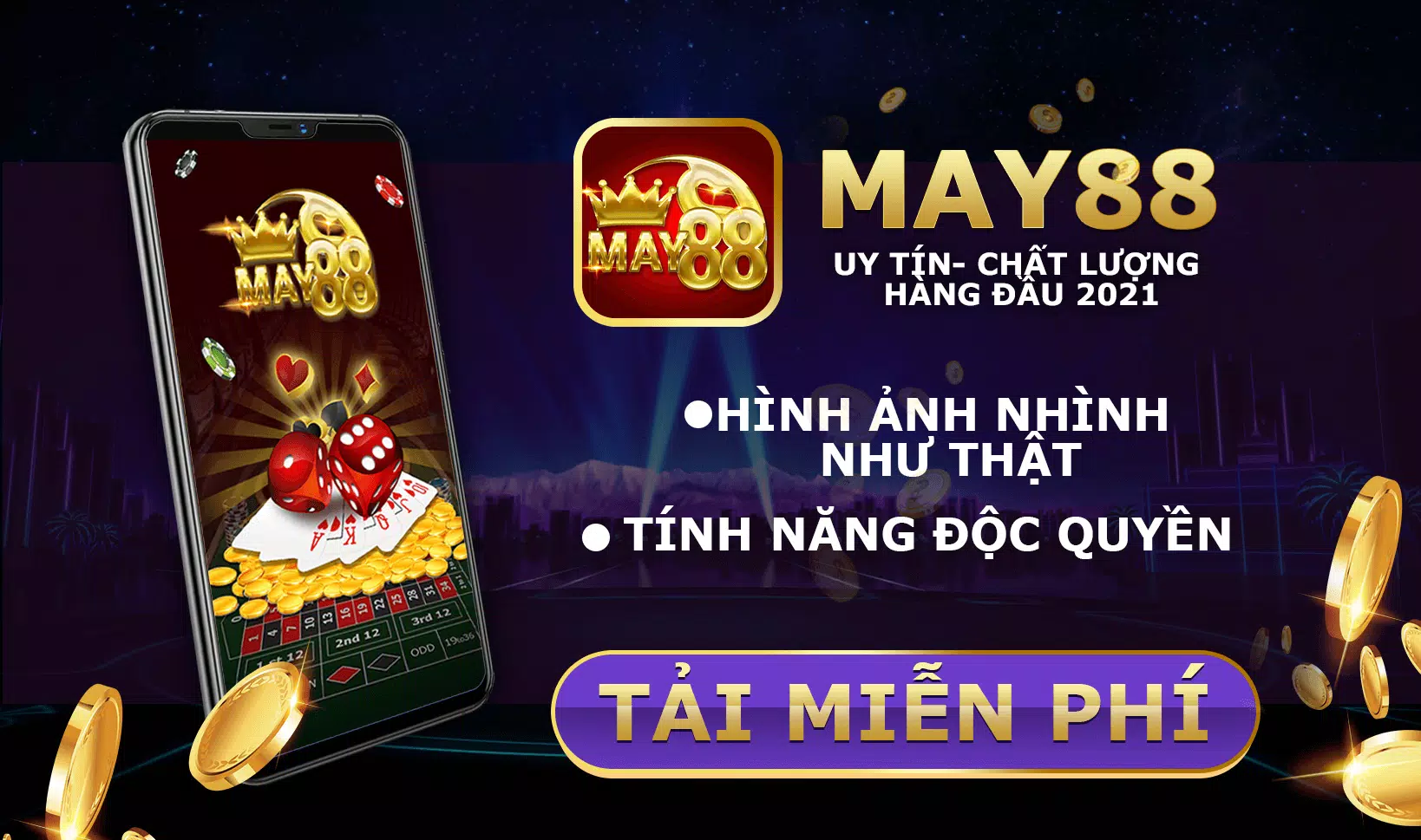 MAY88 - UY TÍN- CHẤT LƯỢNG HÀNG ĐẦU 2021 APK do pobrania na Androida
