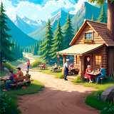 Trailside Camp Café ícone