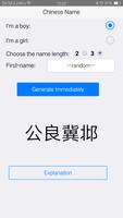 Chinese Name 海報