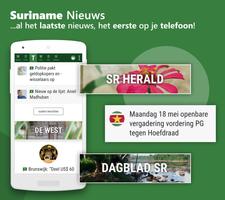 Suriname Nieuws poster