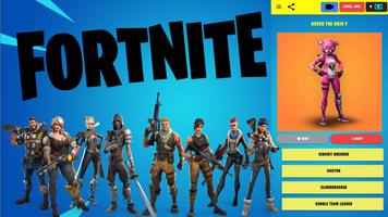 Quiz Fortnite batalha royale Cartaz