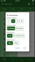 EasyScore Golf Scorecard syot layar 1