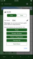 EasyScore Golf Scorecard syot layar 2