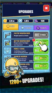 Screenshot 3 for Idle Royale Merge Manager RPG