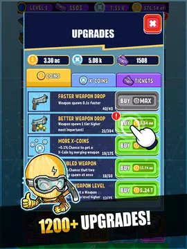 Screenshot 9 for Idle Royale Merge Manager RPG