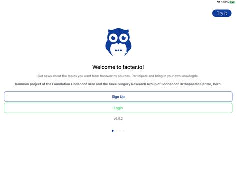 Facter.Io - Track Your Research Interests 截图 8