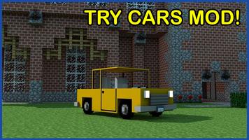 Carros e Veículos Mods para Minecraft PE imagem de tela 1