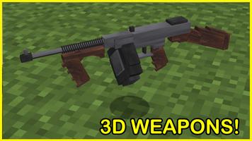 Mods Guns for MCPE ảnh chụp màn hình 1