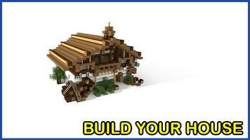 Houses for Minecraft PE plakat