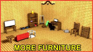 3D Furniture Mods for Minecraft PE पोस्टर