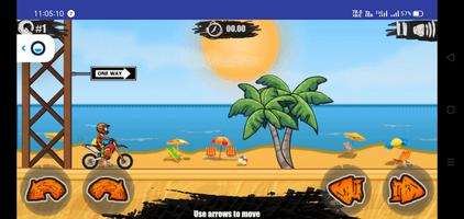 Moto x4 Bike Racing Ekran Görüntüsü 1